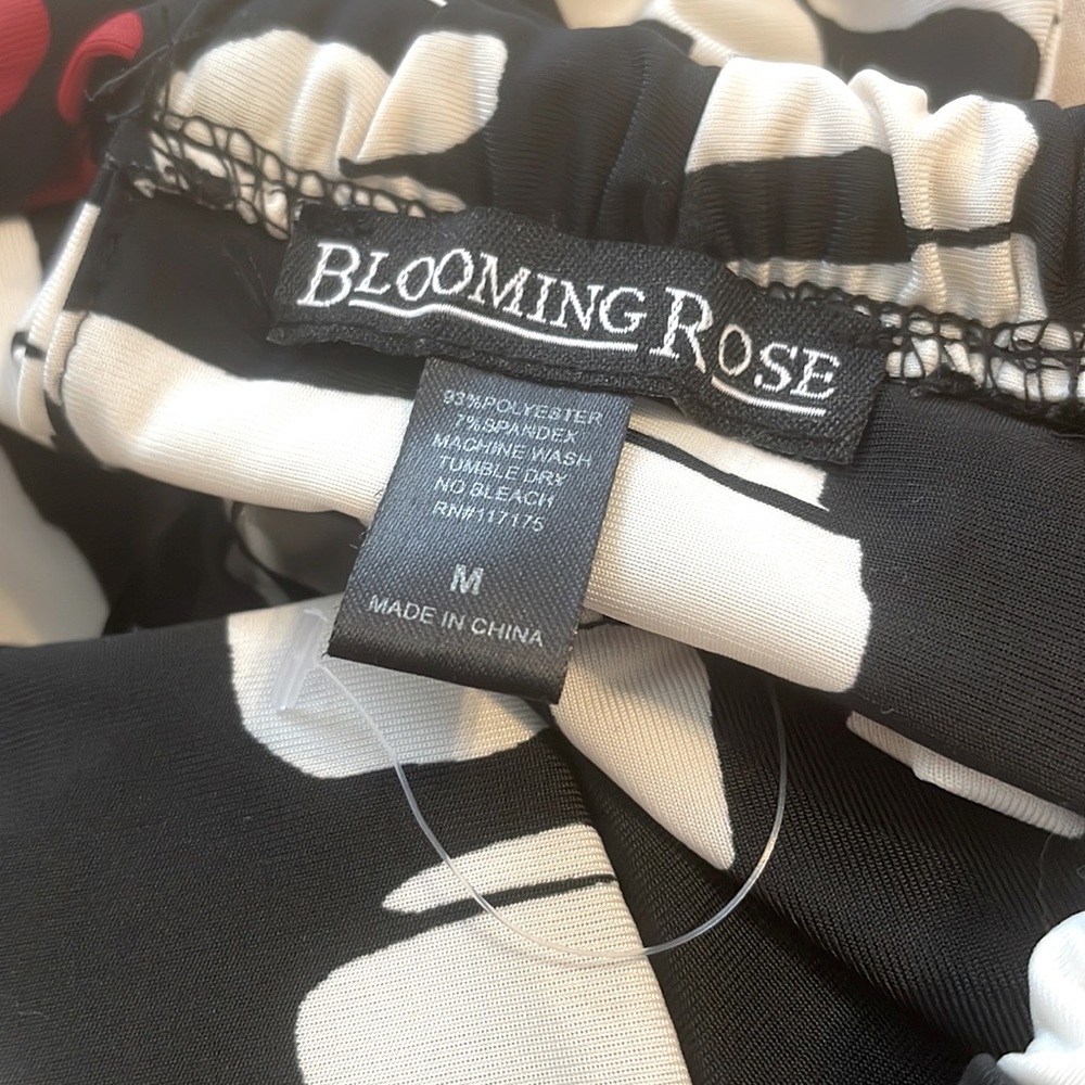 Blooming Rose Womens Halter Style Dress-Medium - Picture 7 of 7